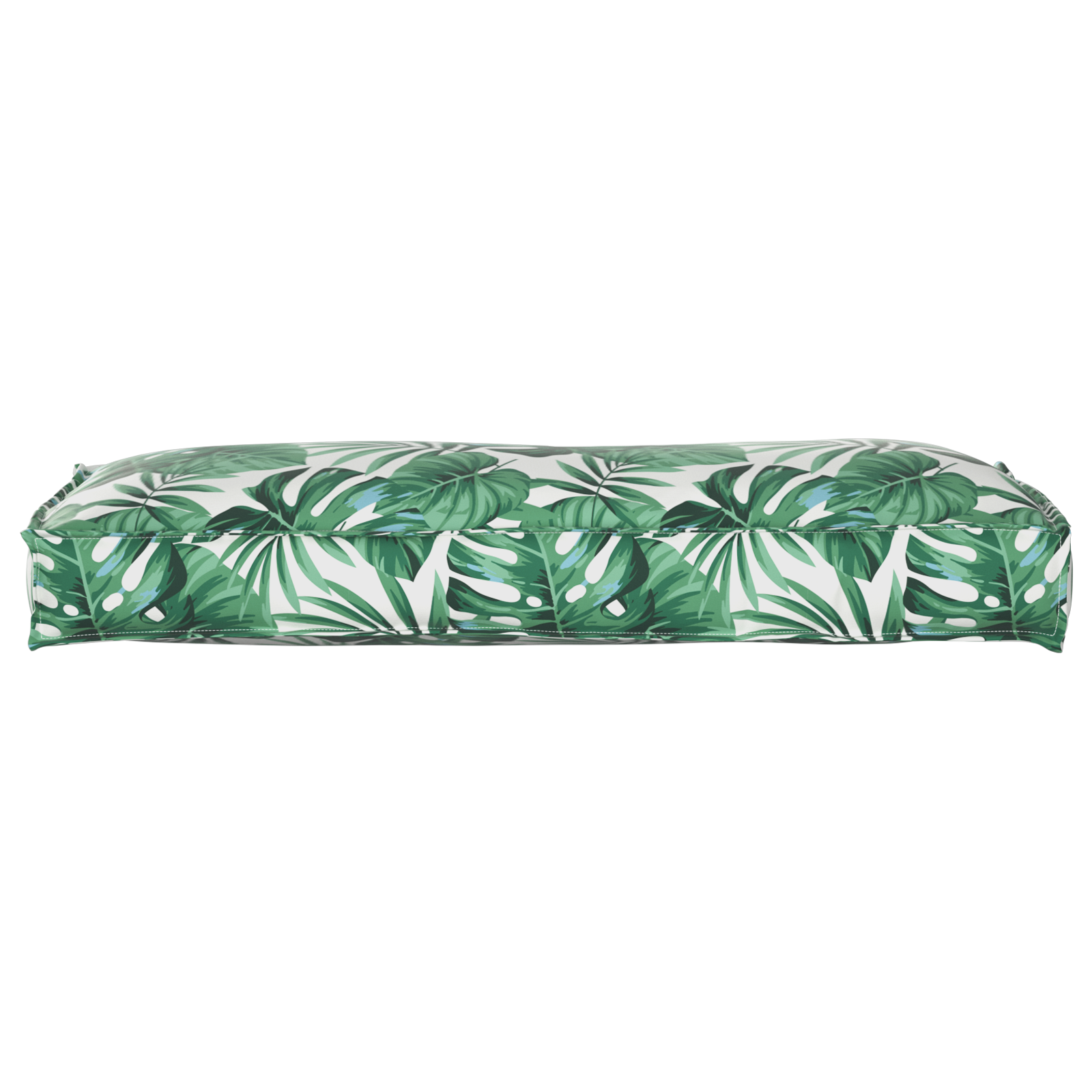 Almofada de palete para encosto Floral Padrão de folhas
