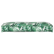 Almofada de palete para encosto Floral Padrão de folhas