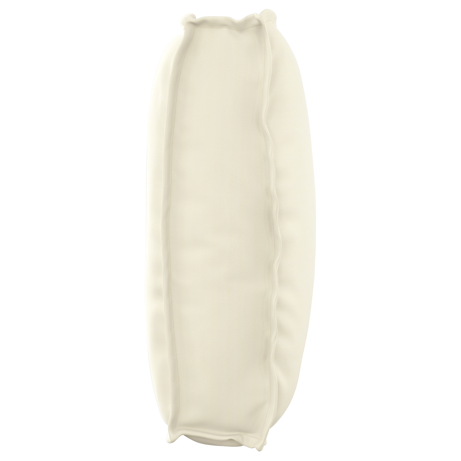 Almofada de palete para assento / encosto Creme 120 x 50 x 12 cm