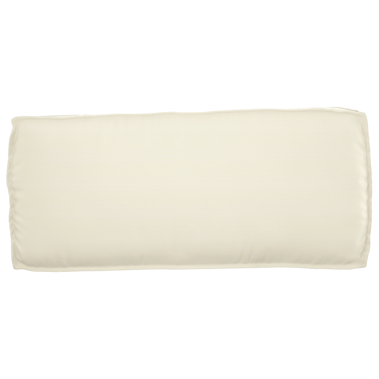 Almofada de palete para assento / encosto Creme 120 x 50 x 12 cm