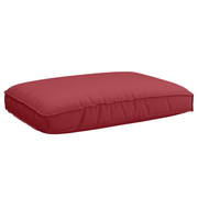 Almofada de palete para assento Vinho Vermelho 120 x 80 x 12 cm
