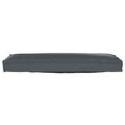 Conjunto de Almofadas para Palete 2 pcs Antracite