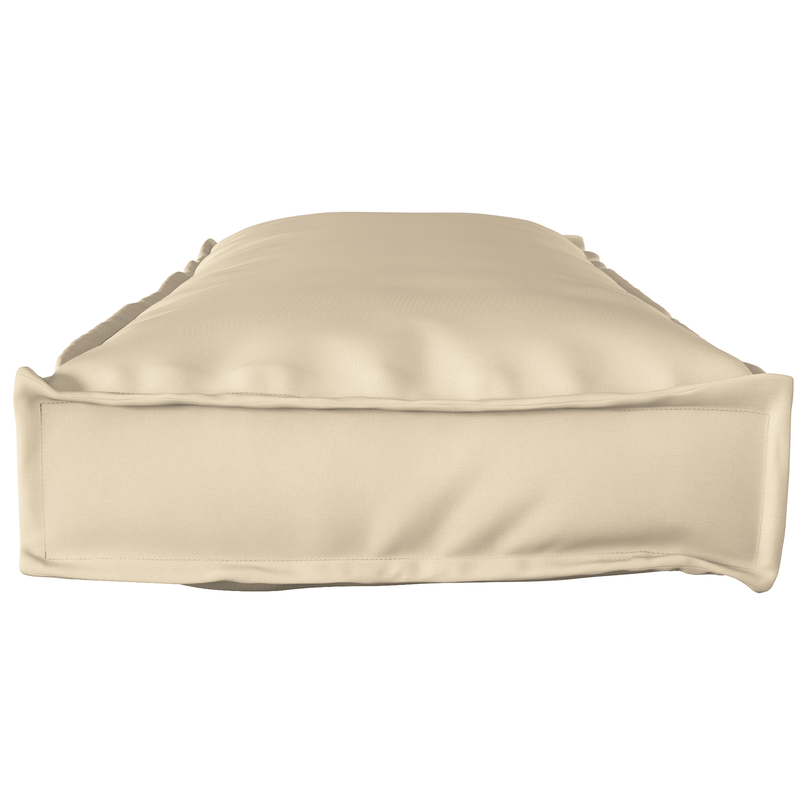 Conjunto de Almofadas para Palete 2 pcs Bege 120 x 40 x 8 cm