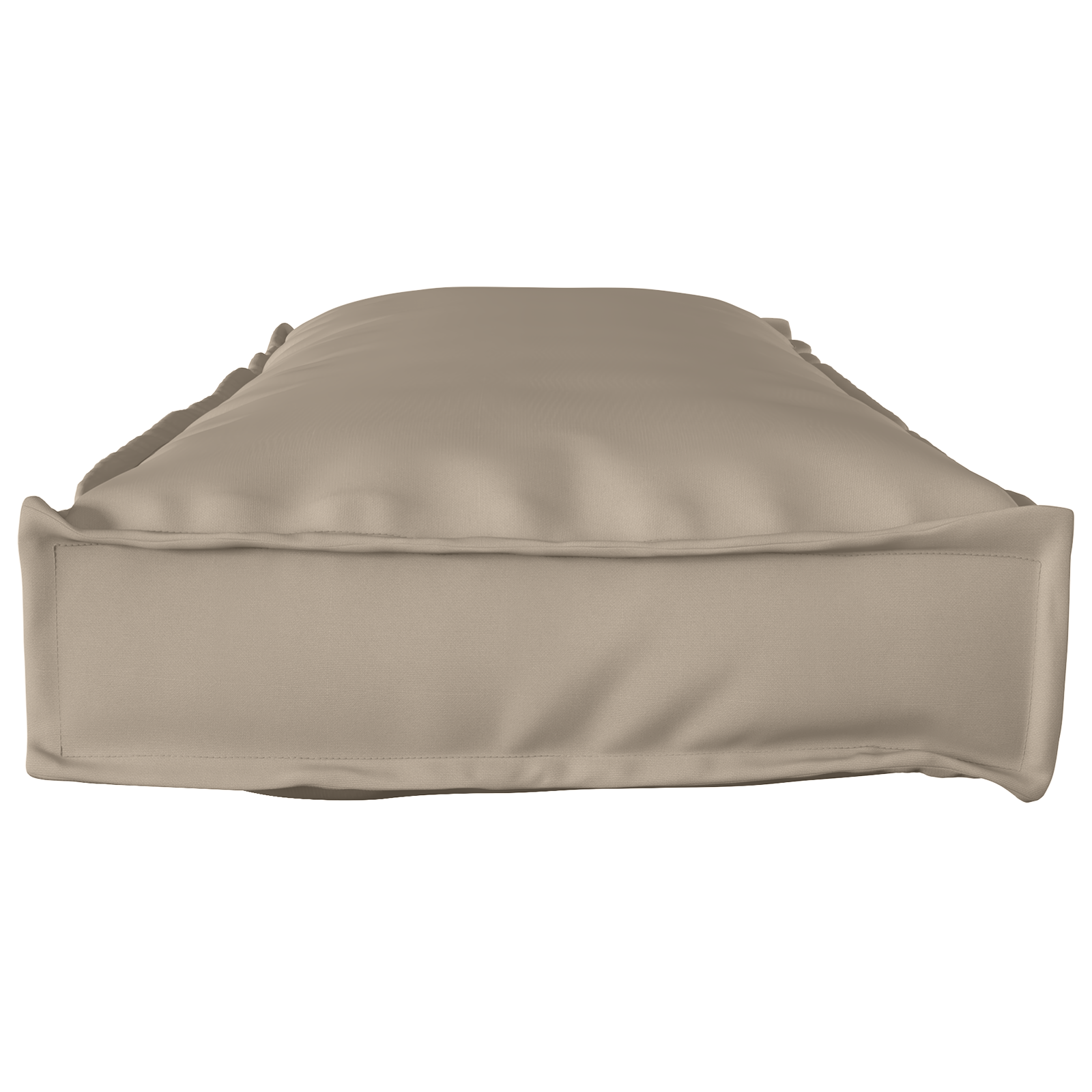 Conjunto de Almofadas para Palete 2 pcs Cinzento-acastanhado