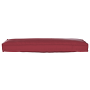 Conjunto de Almofadas para Palete 2 pcs vermelho tinto