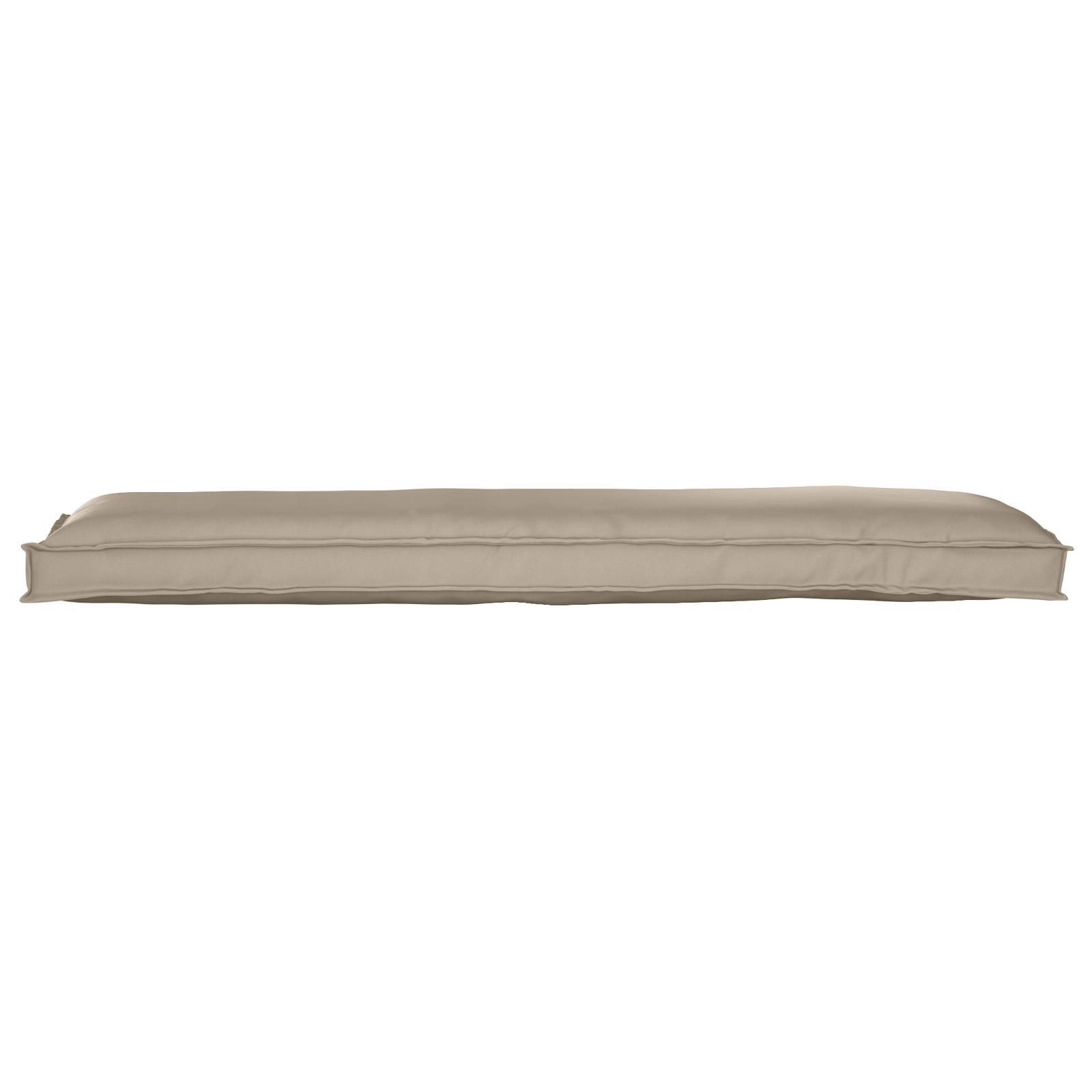 Conjunto de Almofadas para Palete 2 pcs Cinzento-acastanhado