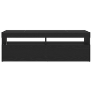 Gabinete para TV Preto 120 x 35 x 40 cm Madeira processada