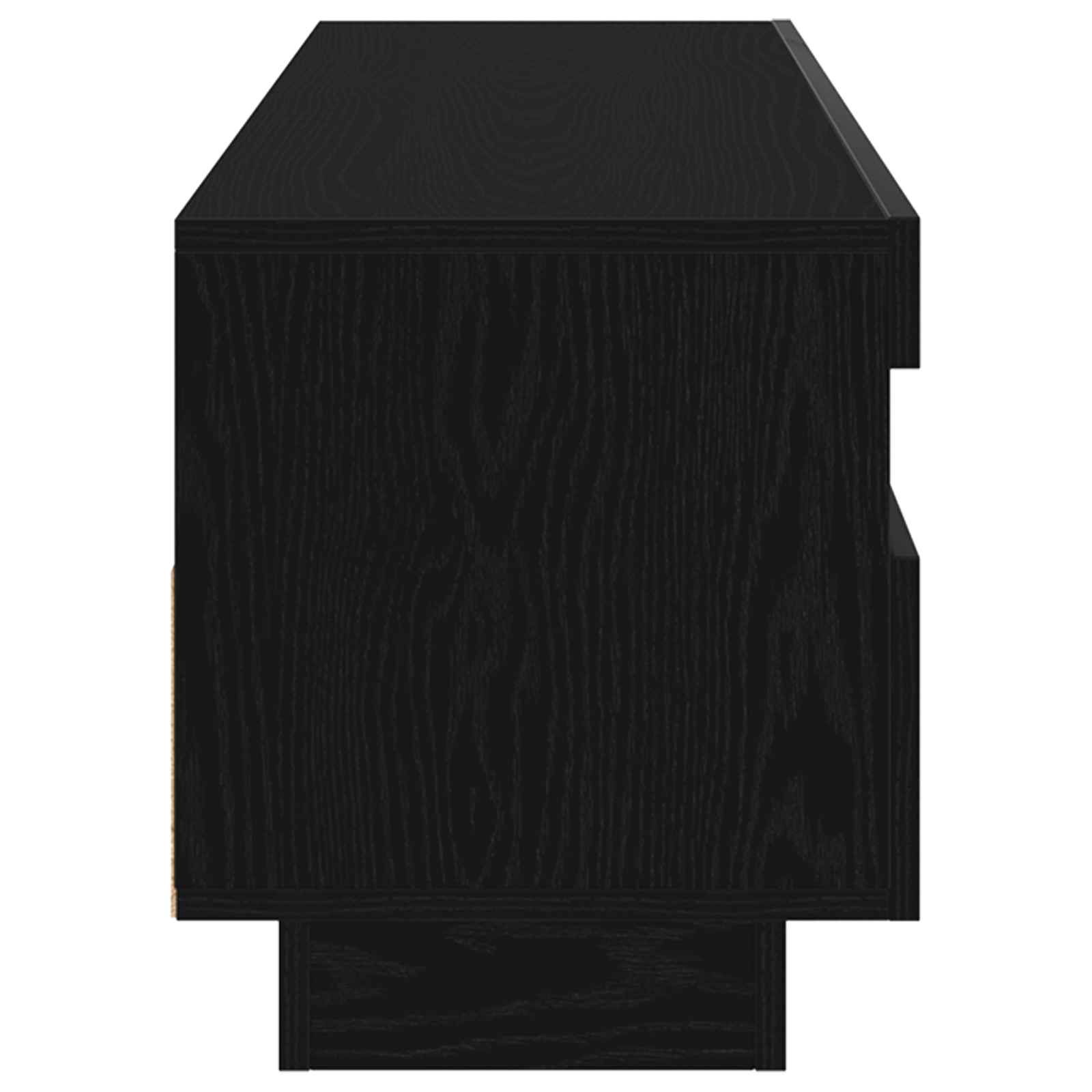 Gabinete para TV Carvalho Preto 100 x 35 x 40 cm