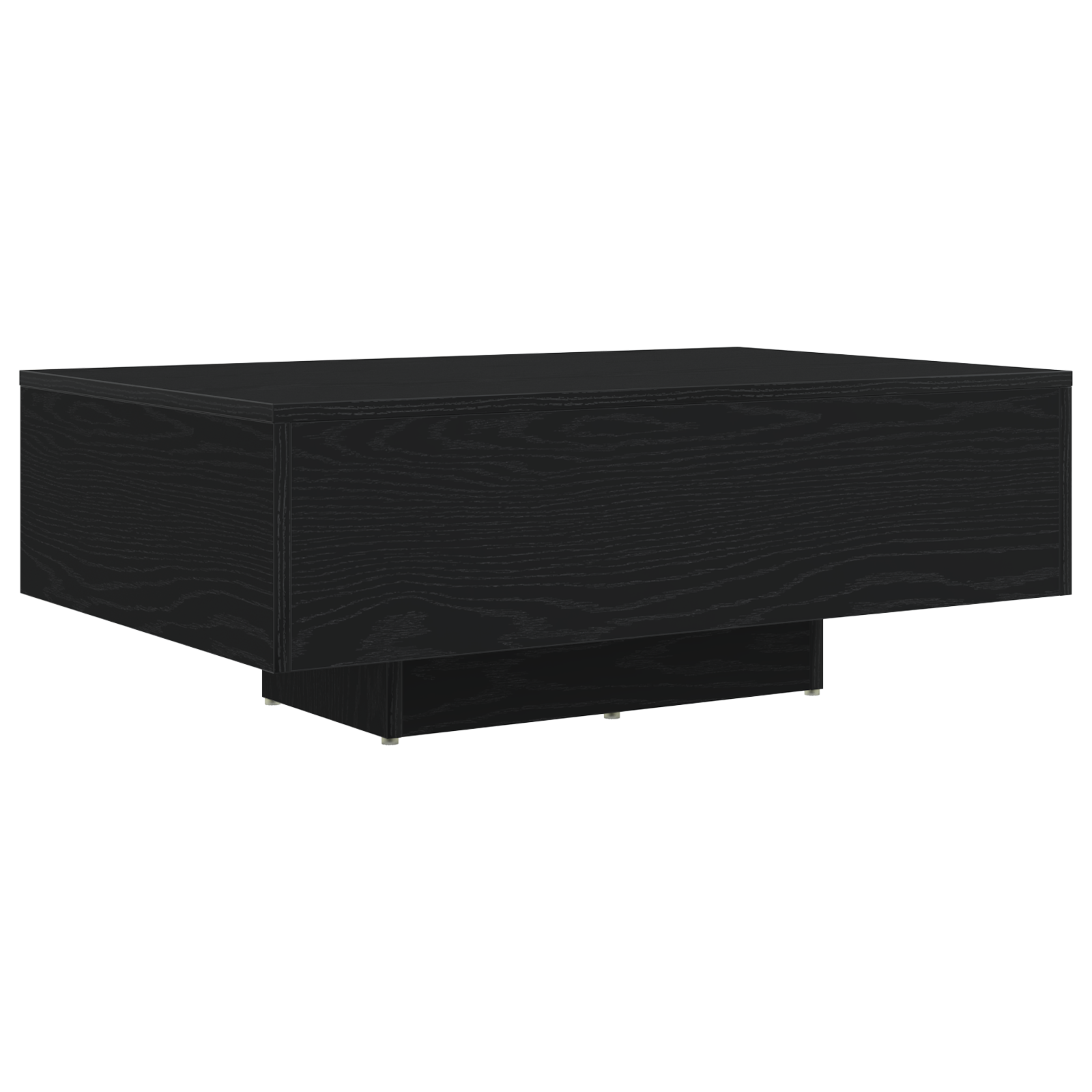 Mesa de centro Carvalho Preto 85 x 55 x 31 cm