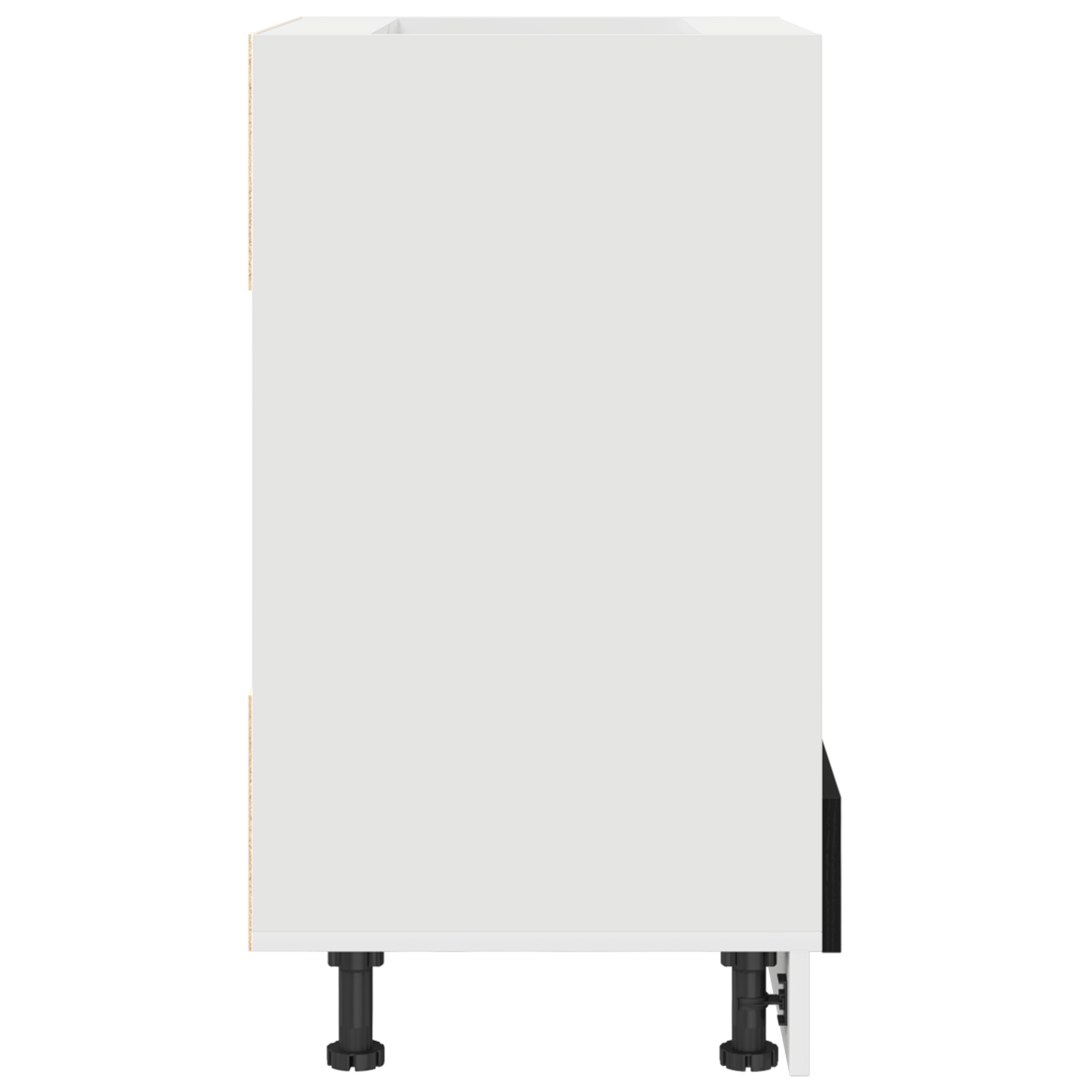 Armário de forno Riga Carvalho preto 60 x 46 x 81,5 cm