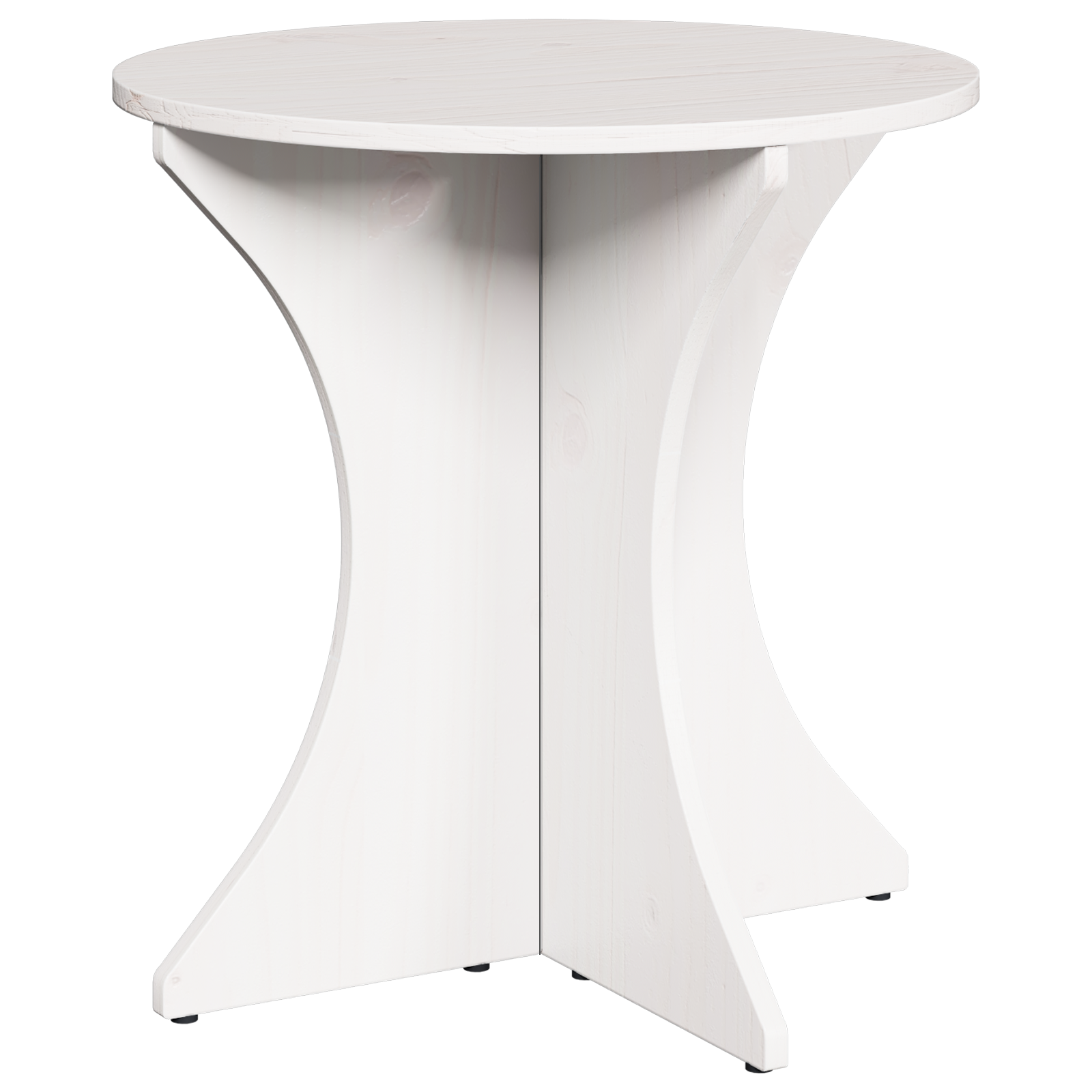Mesa de centro 2 pcs Branco 46 x 46 x 47 cm