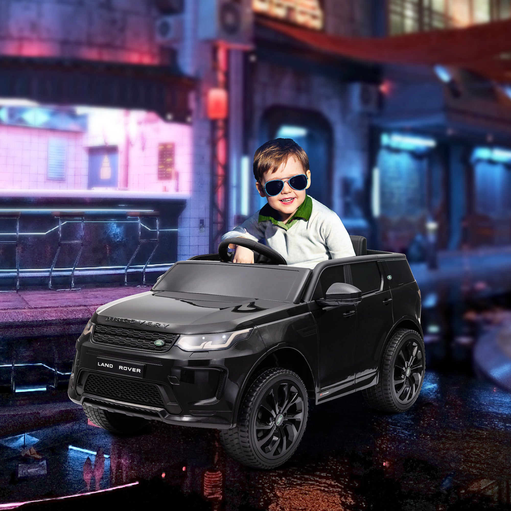 Carro Elétrico Infantil 106x65,5x51 cm Preto