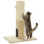 Arranhador para Gatos 59,5x39x79 cm - Creme e Bege
