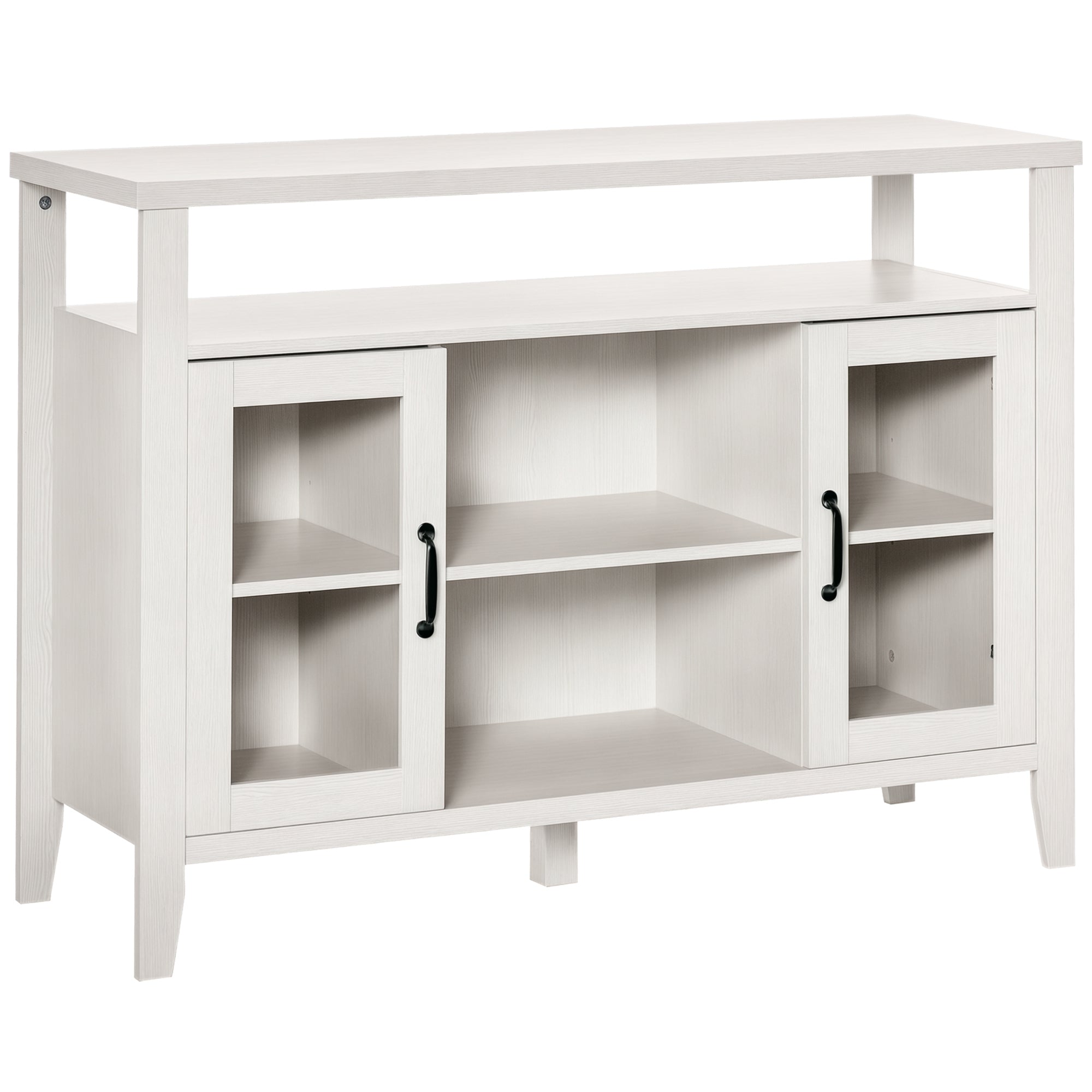 Aparador de Cozinha Branco 116x39,5x86,5cm