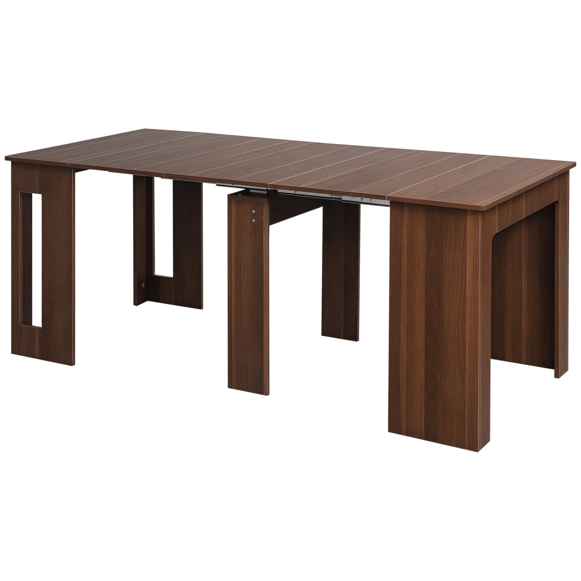 Mesa de Jantar Extensível 180x85x75 cm Cor Marrom