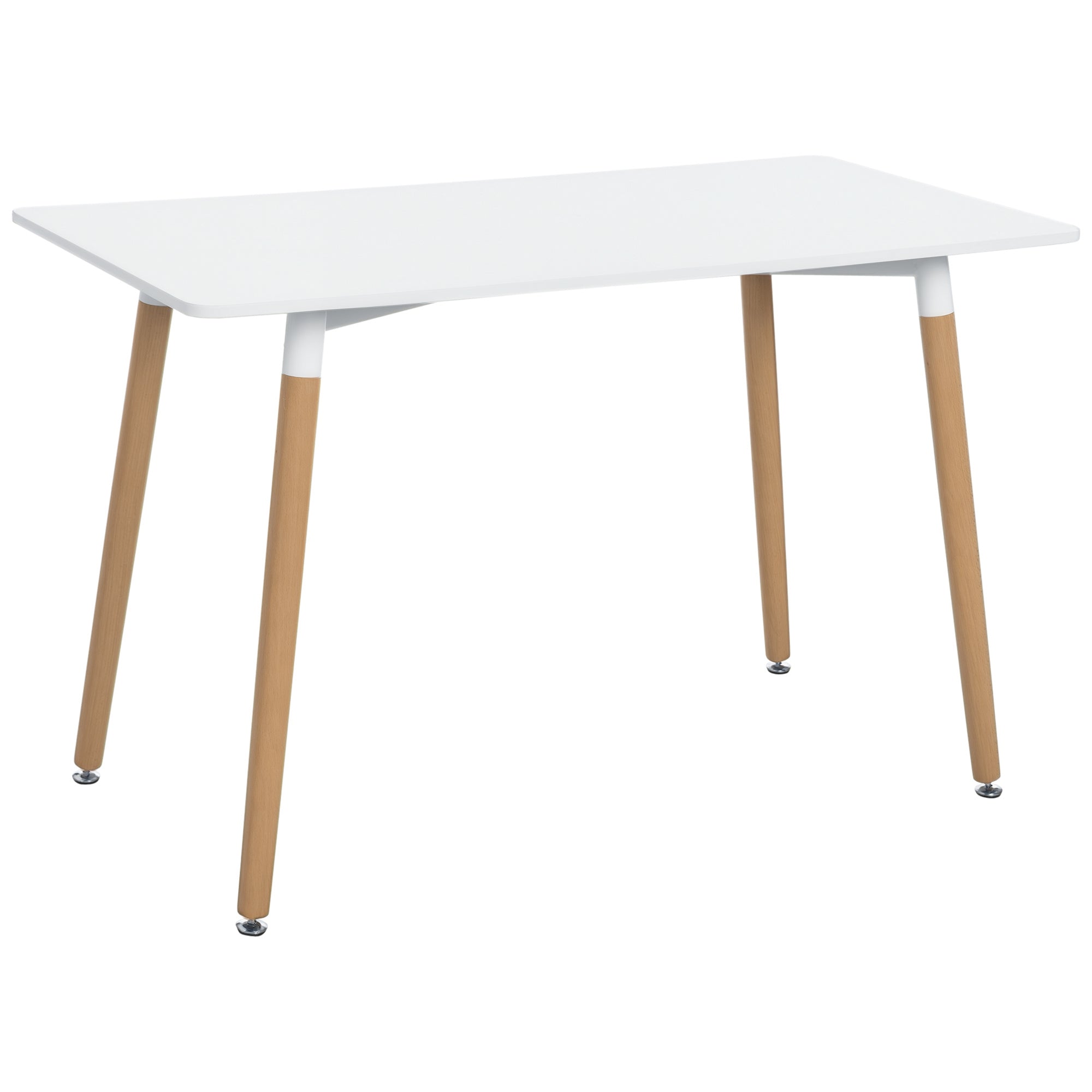 Mesa de Sala de Jantar Nórdica 120x60x75 cm - Branco