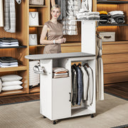 Estação de Passagem de Roupa Branca 127,5x43,5x153 cm