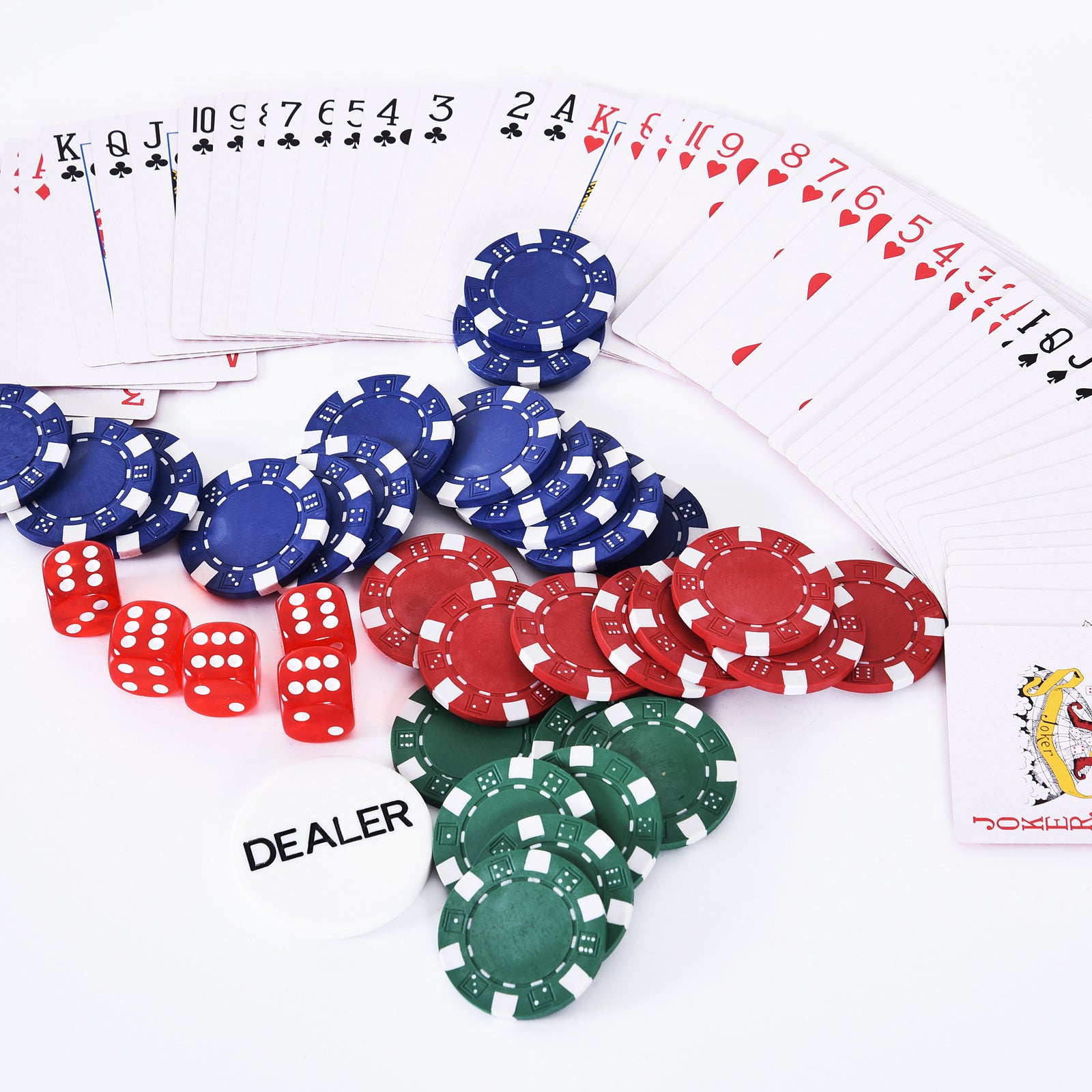 Maleta de Poker Profissional com 300 Fichas Multicoloridas 38x20,5x6,5cm