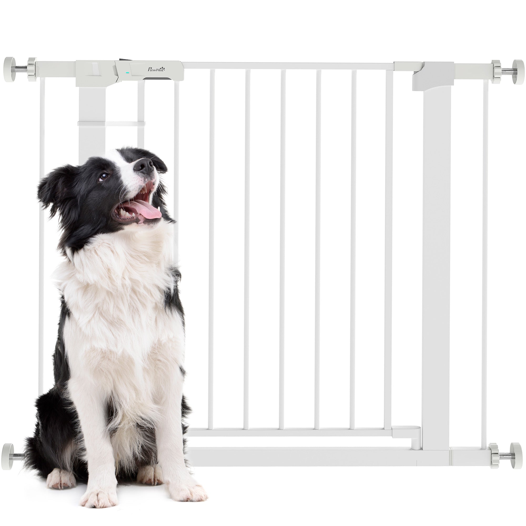 Barreira de Segurança para Cães 75-96x76cm Branco