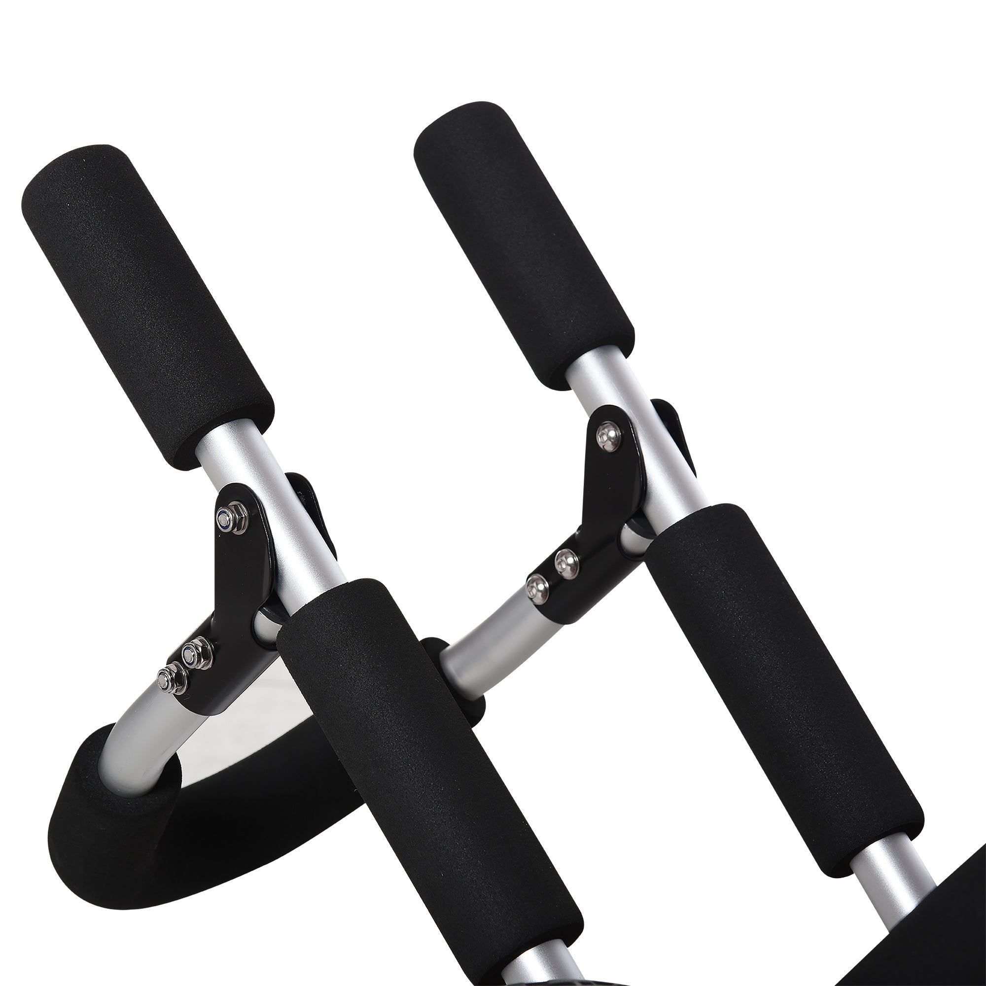 Carrinho de Transporte para Prancha de Surf Dobrável 64x55x38,5 cm Preto e Vermelho