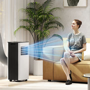 Ar Condicionado Portátil 3 em 1 9000 BTU Branco 30x29x70,7 cm