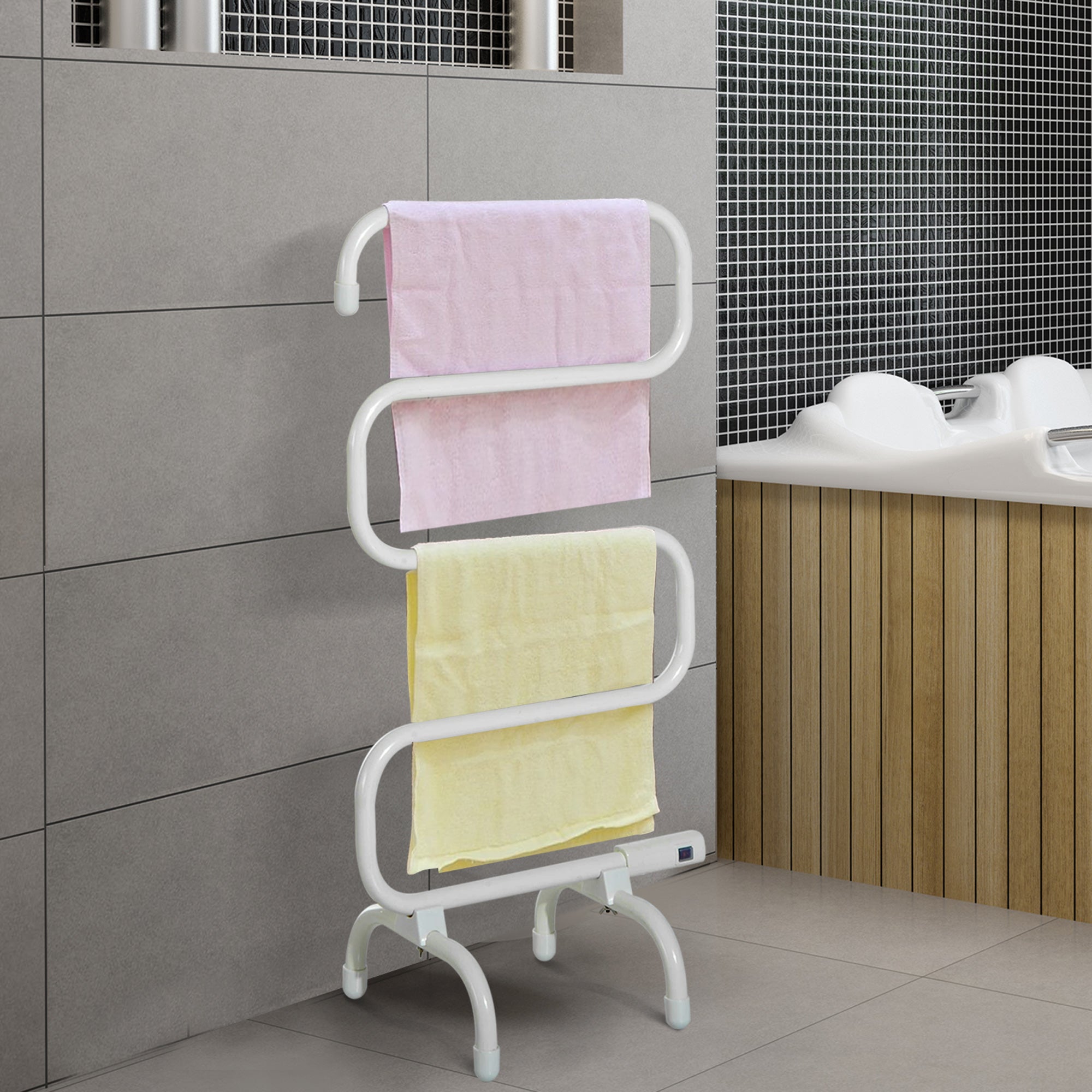 Aquecedor Térmico de Toalhas Curvas 50x30x95cm - Bege