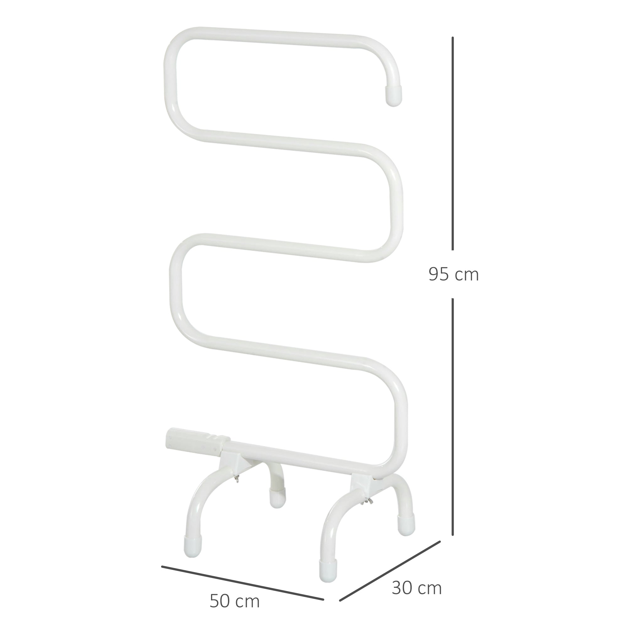 Aquecedor Térmico de Toalhas Curvas 50x30x95cm - Bege
