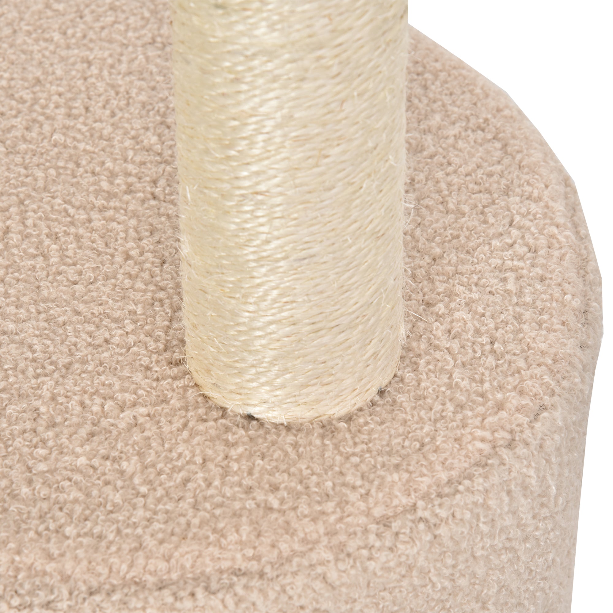 Arranhador para Gatos Altura 148 cm Bege