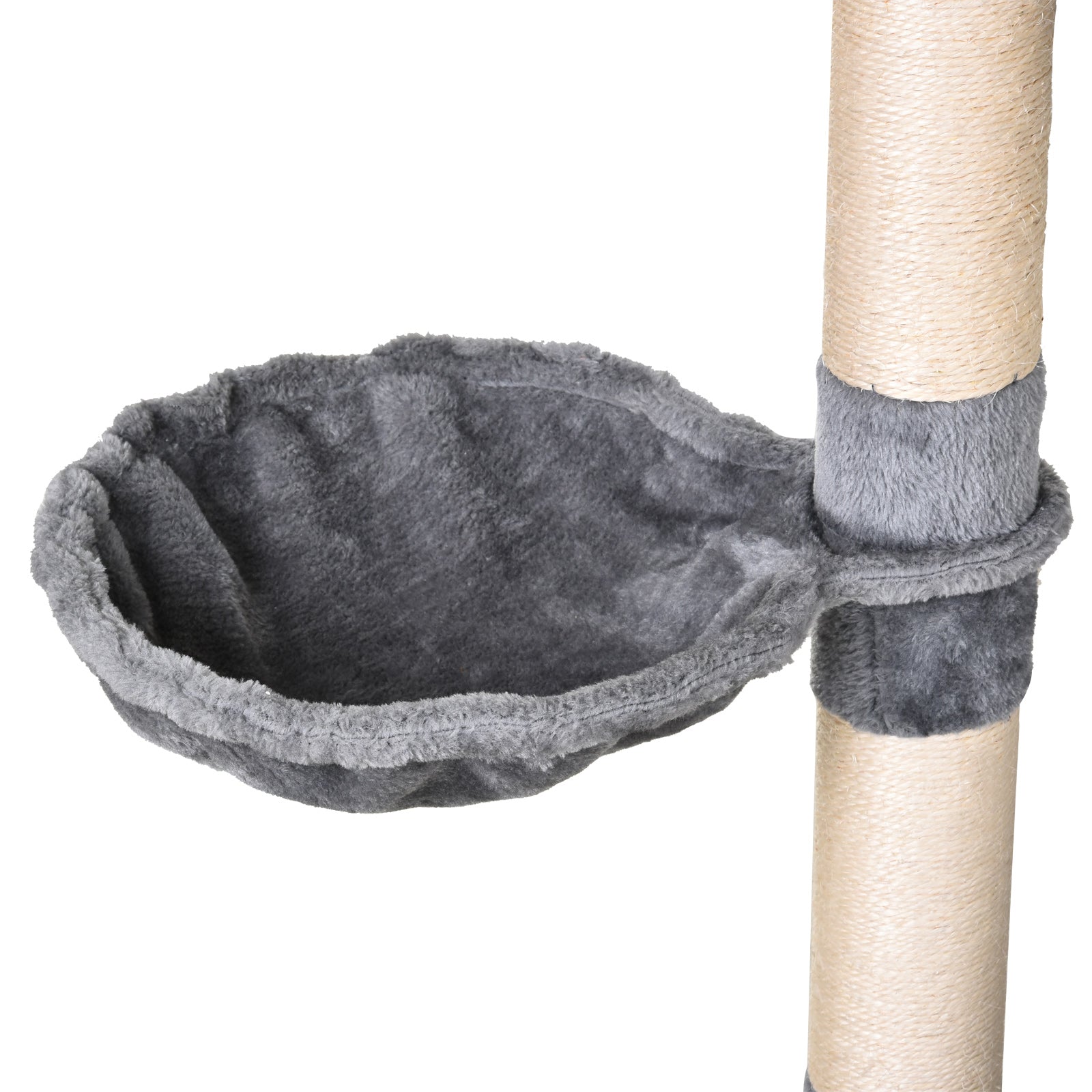 Árvore Arranhador para Gatos 154 cm Cinzento