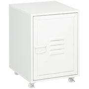 Bloco de Gavetas de Escritório Móvel 38x38,5x55,5 cm - Branco