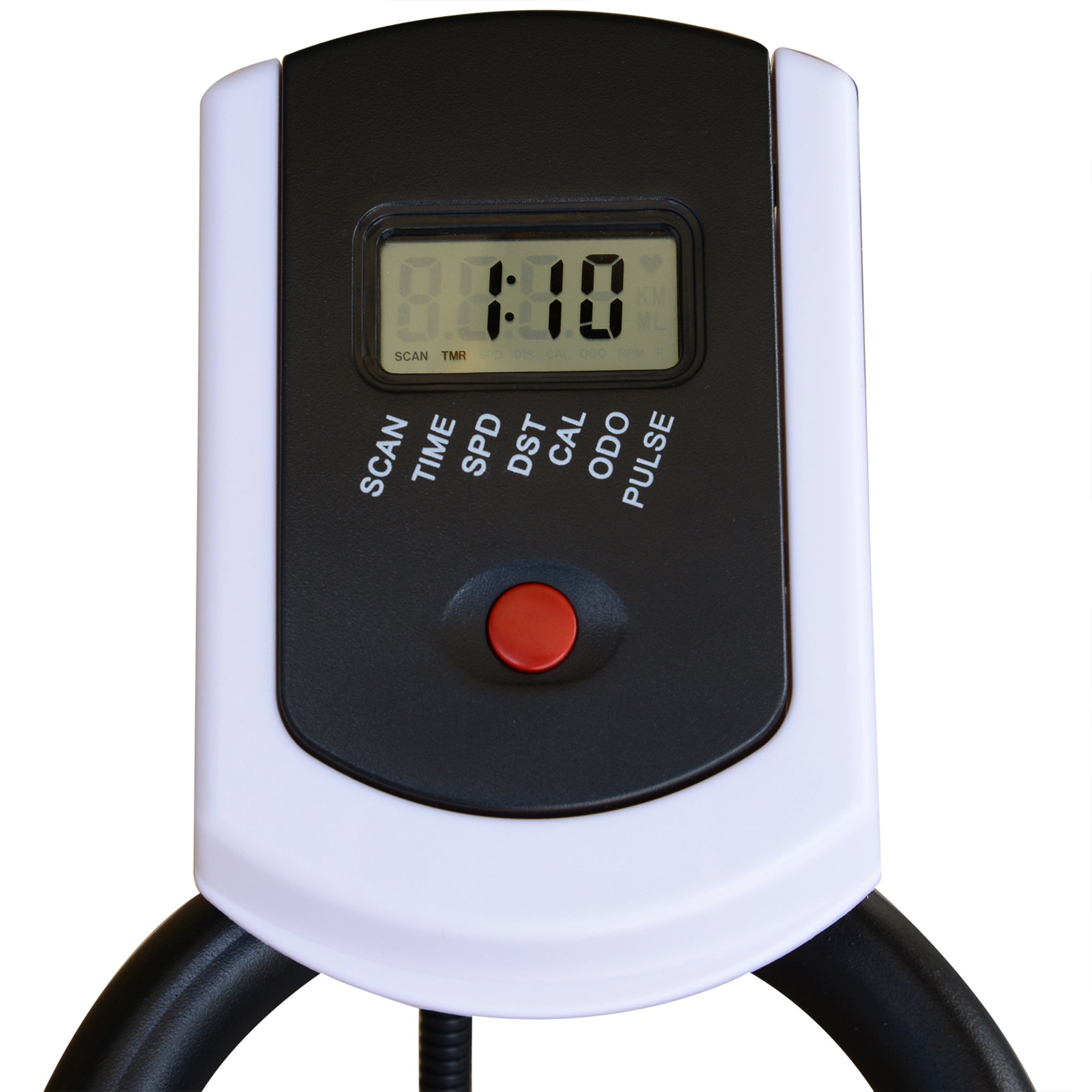 Bicicleta Estática com Resistência Ajustável 103x48x115cm - Preto