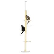 Arranhador para Gatos 220-260cm Creme