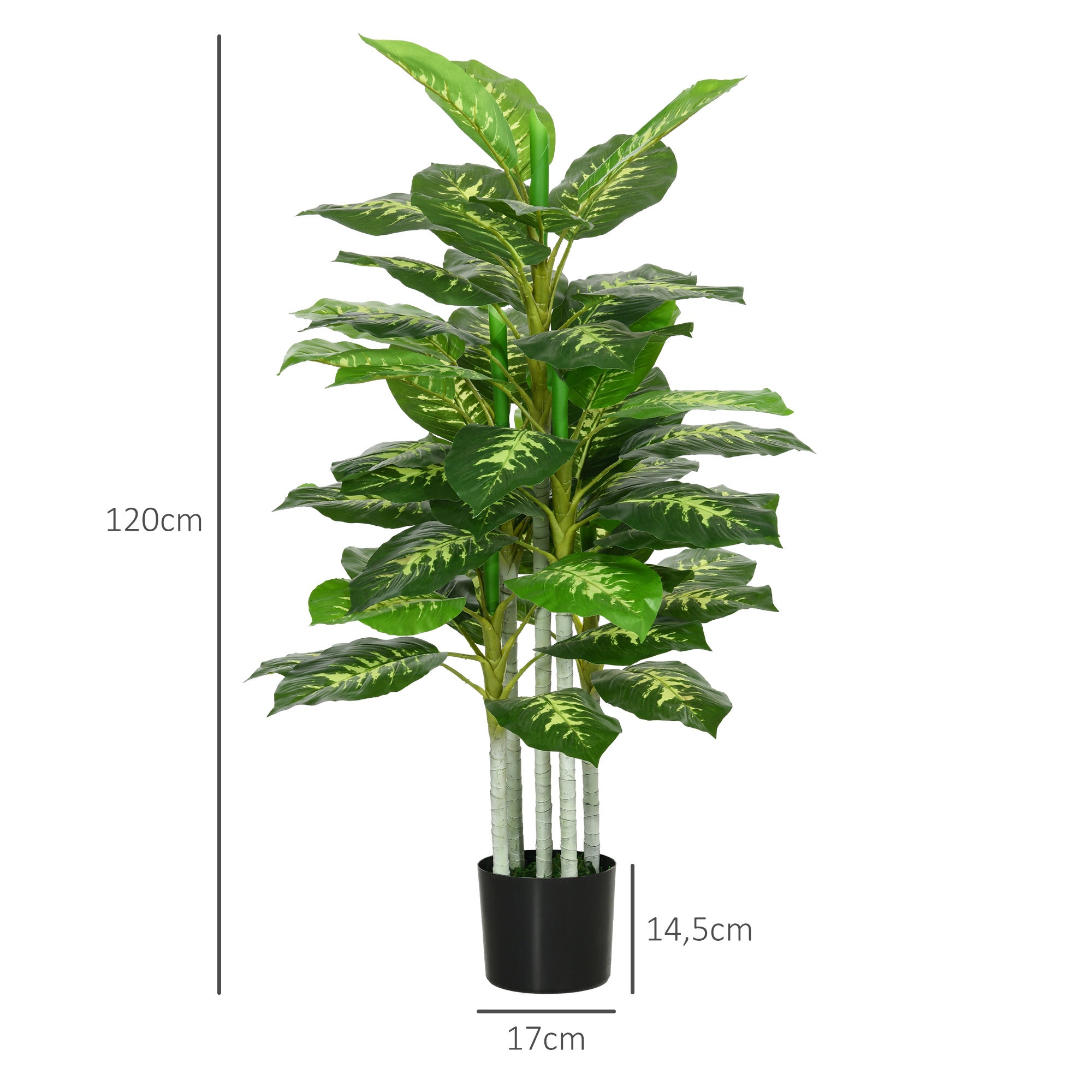Planta Artificial 120 cm Verde