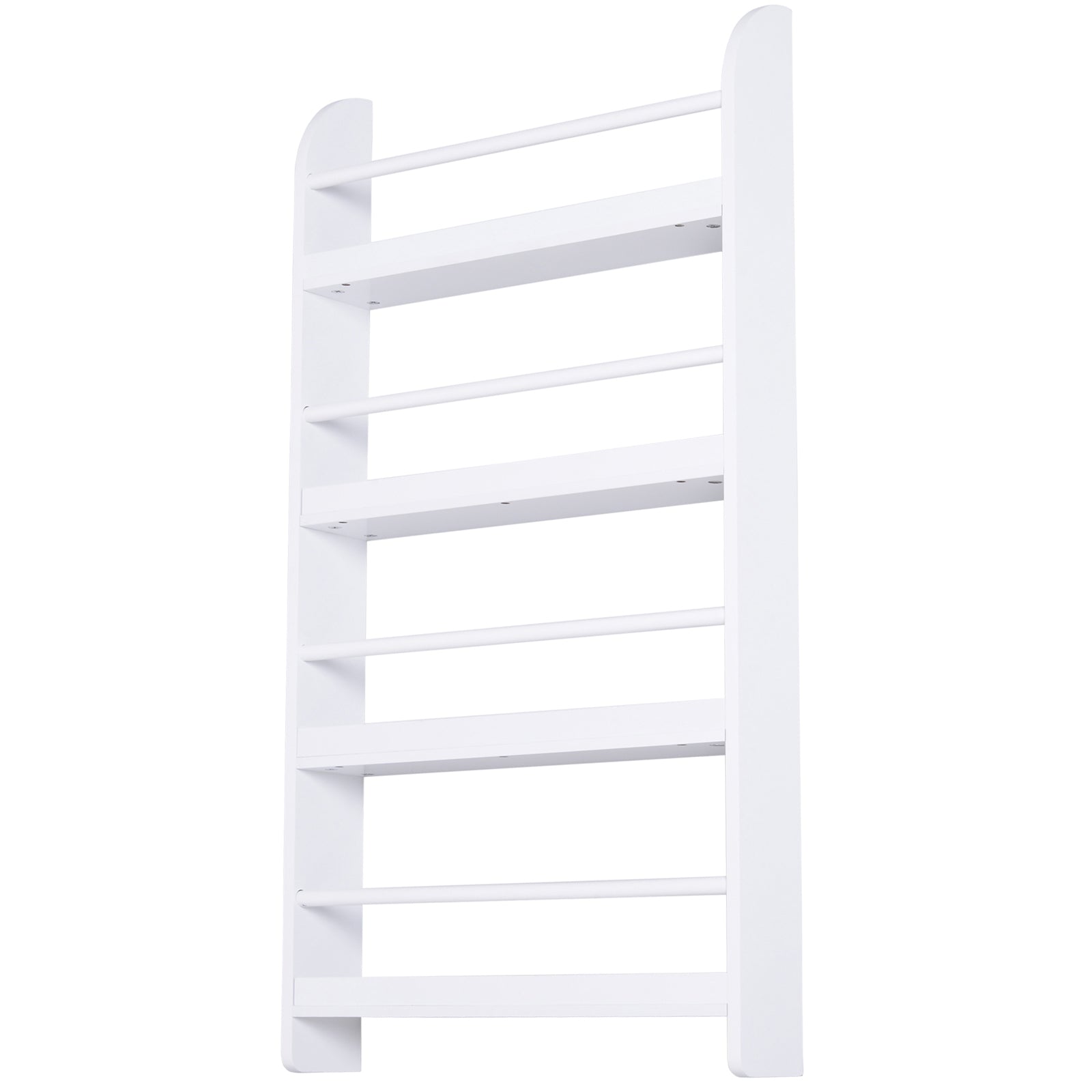 Estante de Parede para Livros 59x12x113 cm Branco