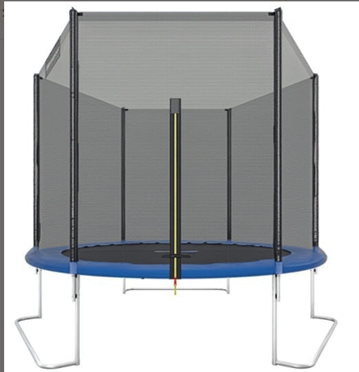 Trampolim de Jardim Azul Ø223cm para Crianças e Adultos