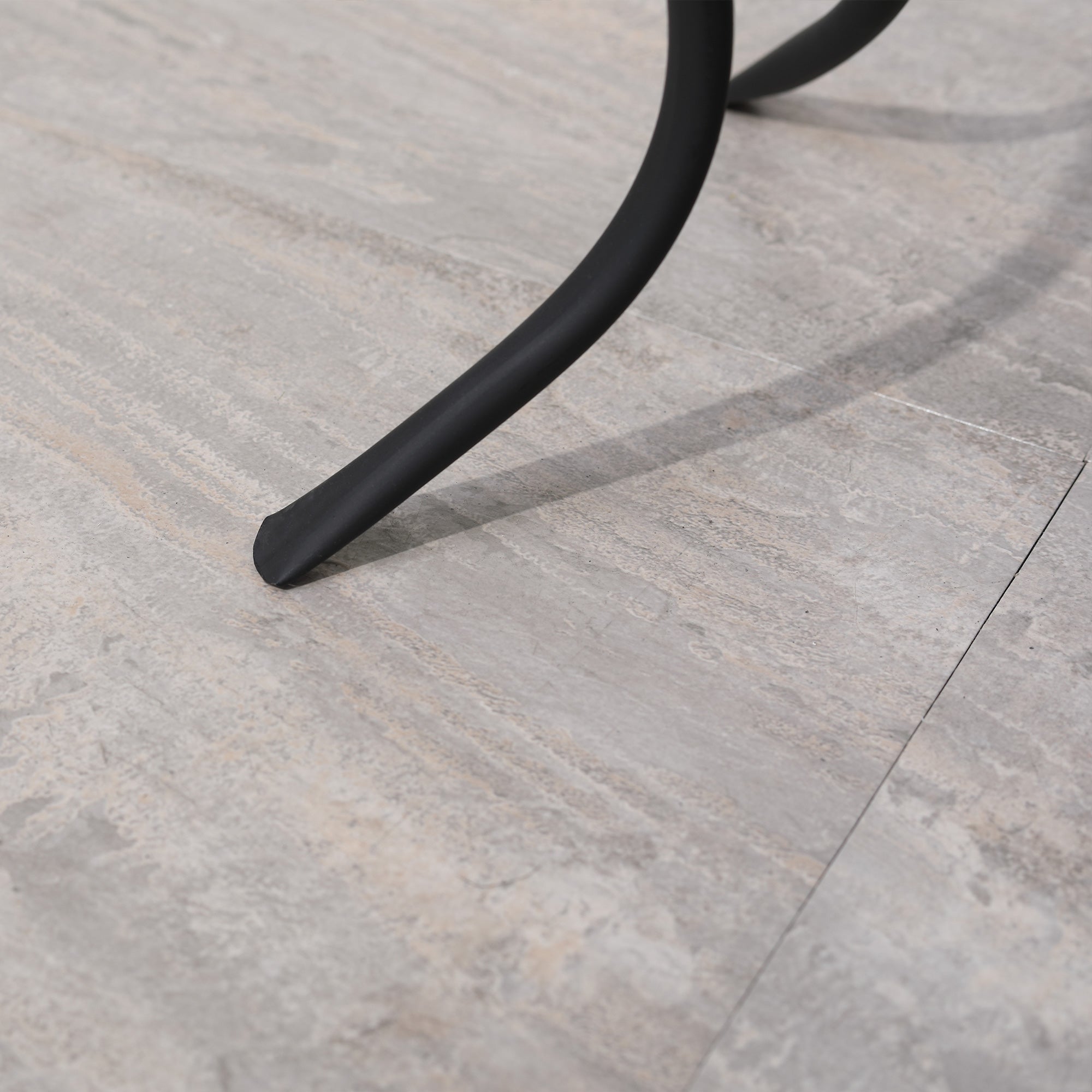 Mesa de Jardim Redonda de Mosaico Multicor 35,5x35,5x53,5cm