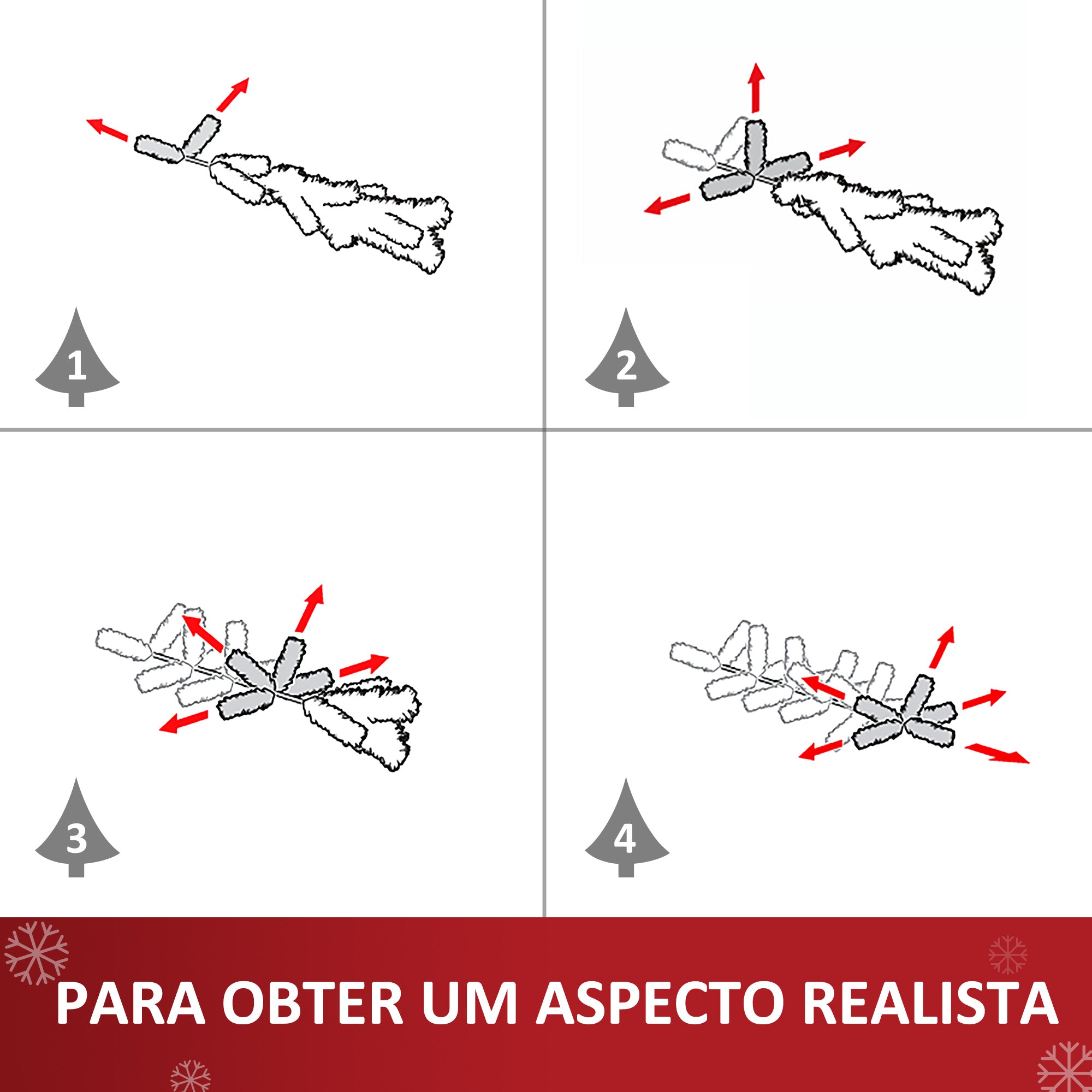 Árvore de Natal Artificial 180 cm Verde Fibra Óptica LED Ø82x180 cm