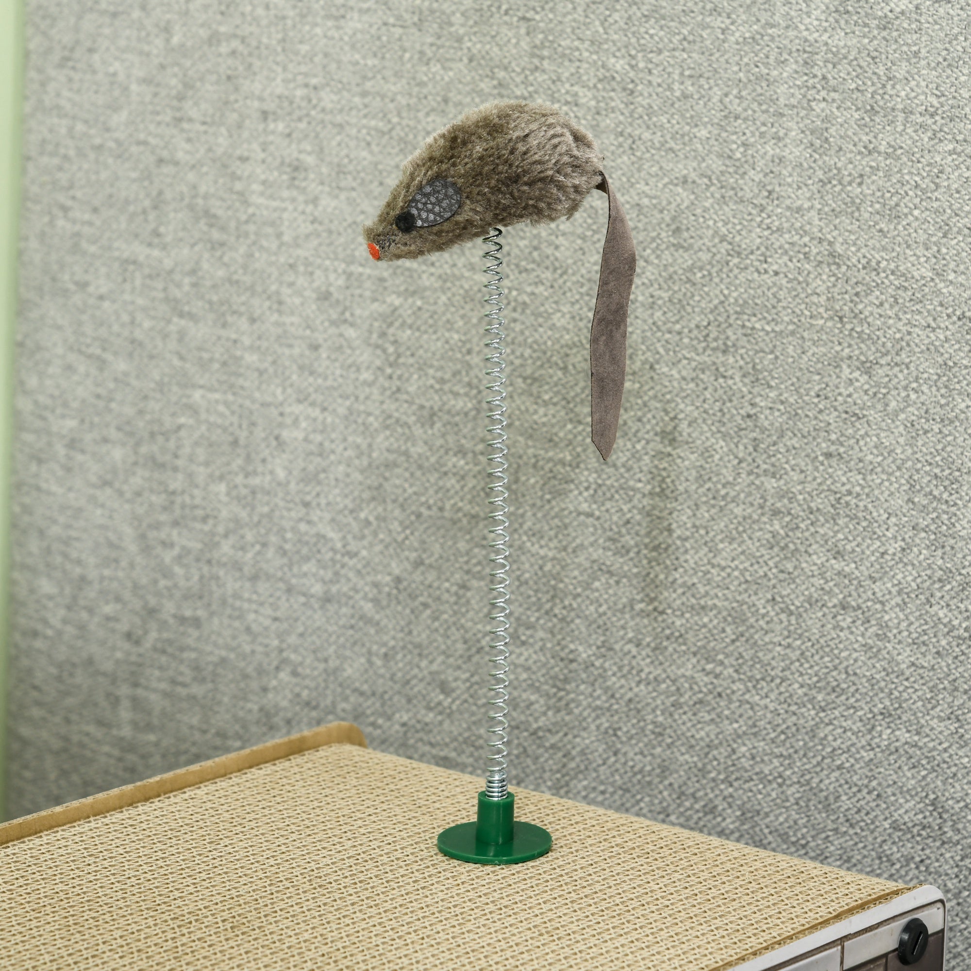 Arranhador para Gatos em Forma de Televisor 43x23x32,5 cm - Cor de Areia