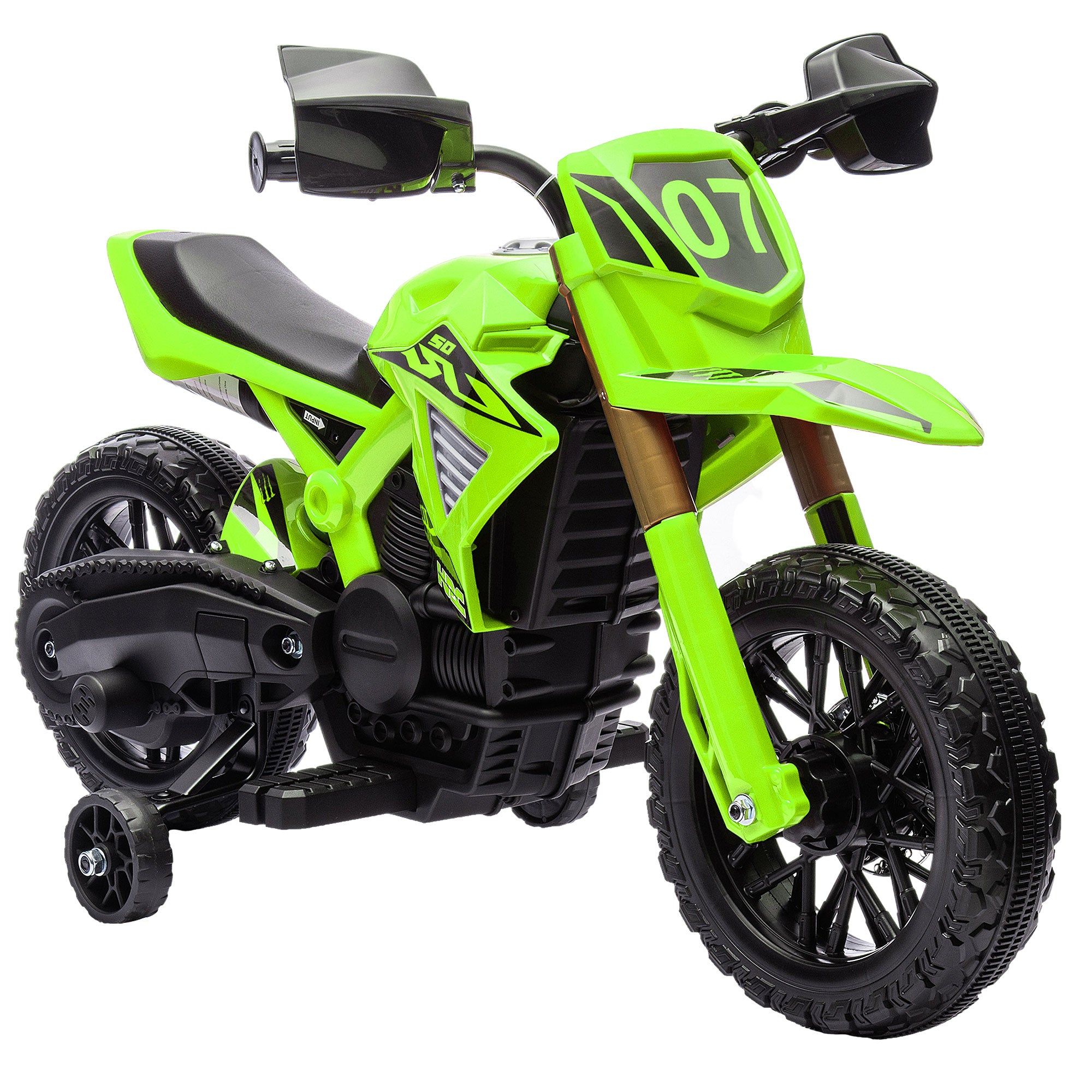 Mota Elétrica Infantil Verde 105x57x62 cm para Crianças acima de 3 Anos