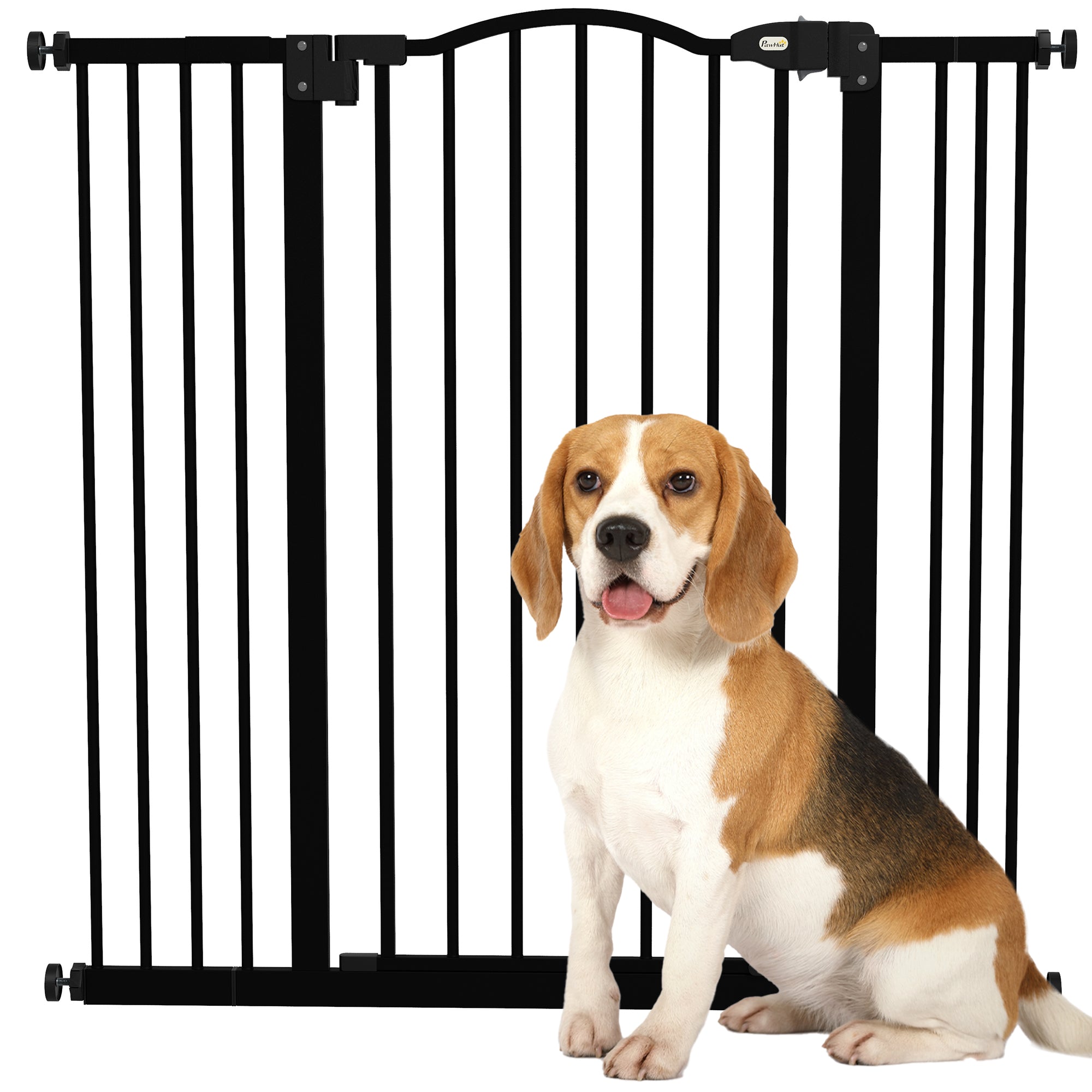 Barreira de Segurança para Cães - Medidas 74-100 cm - Cor Preto