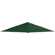 Toldo de Substituição Verde 300x300cm para Pérgola de Jardim