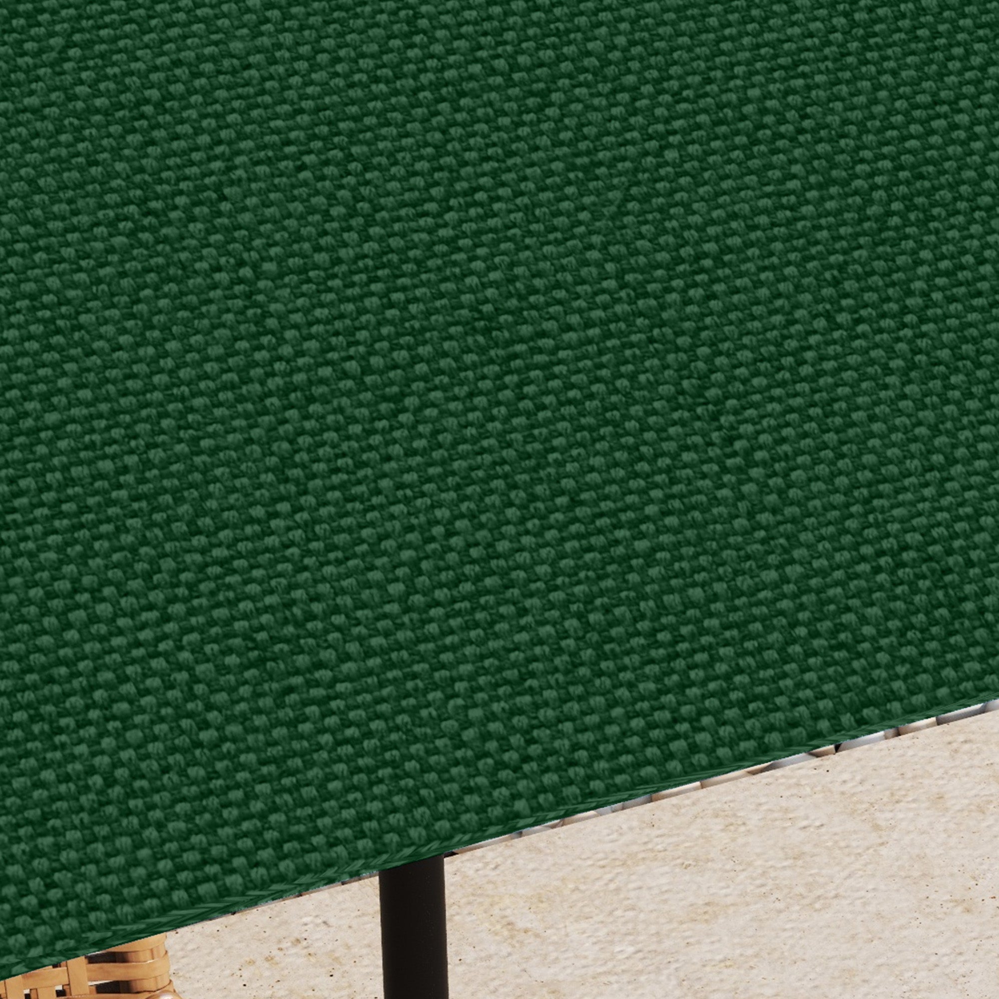 Toldo de Substituição Verde 300x300cm para Pérgola de Jardim