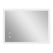 Espelho Casa de Banho LED 70x50 cm Prata