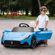 Carro Elétrico Infantil – 105x65,5x42 cm – Azul – Plástico e metal
