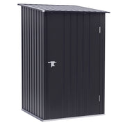 Abrigo de Jardim 100x103x160 cm Cinzento - Aço Galvanizado
