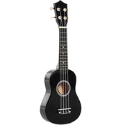 Ukelele Soprano 21 Polegadas em Madeira - Preto (53x17,5x6,2 cm)