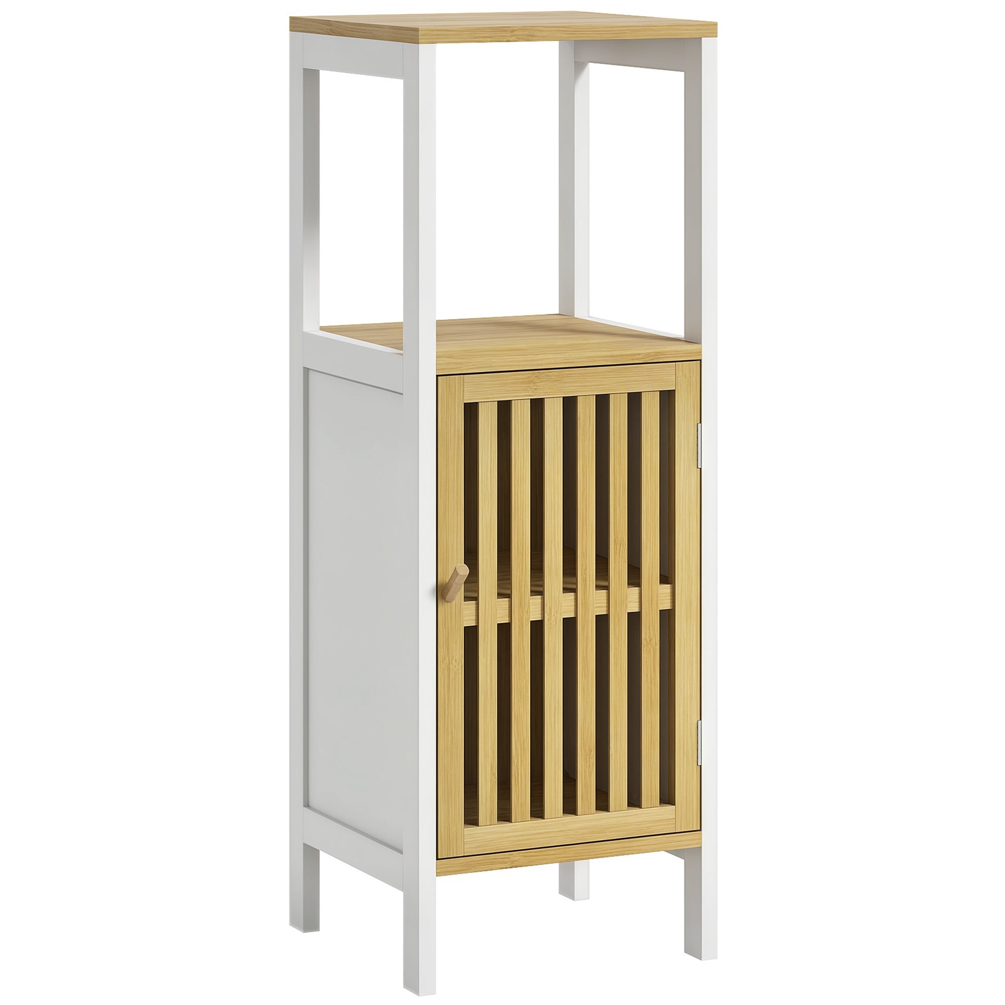 Armário Compacto Casa de Banho 32x30x90.5 cm - Branco