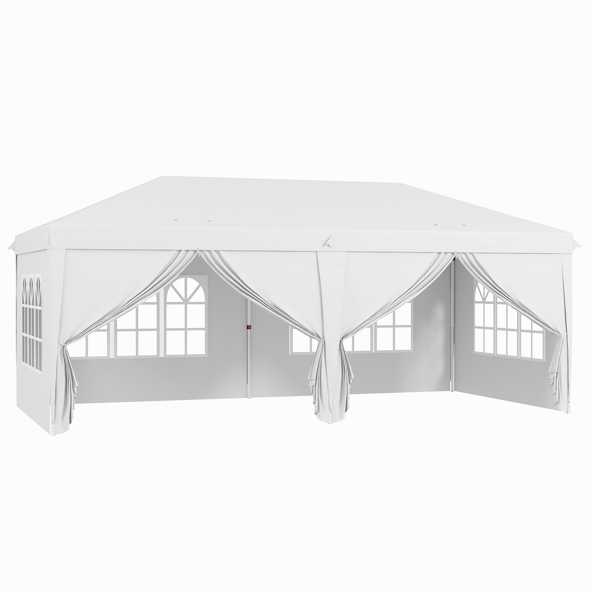 Tenda Dobrável Branca 585x295x270 cm