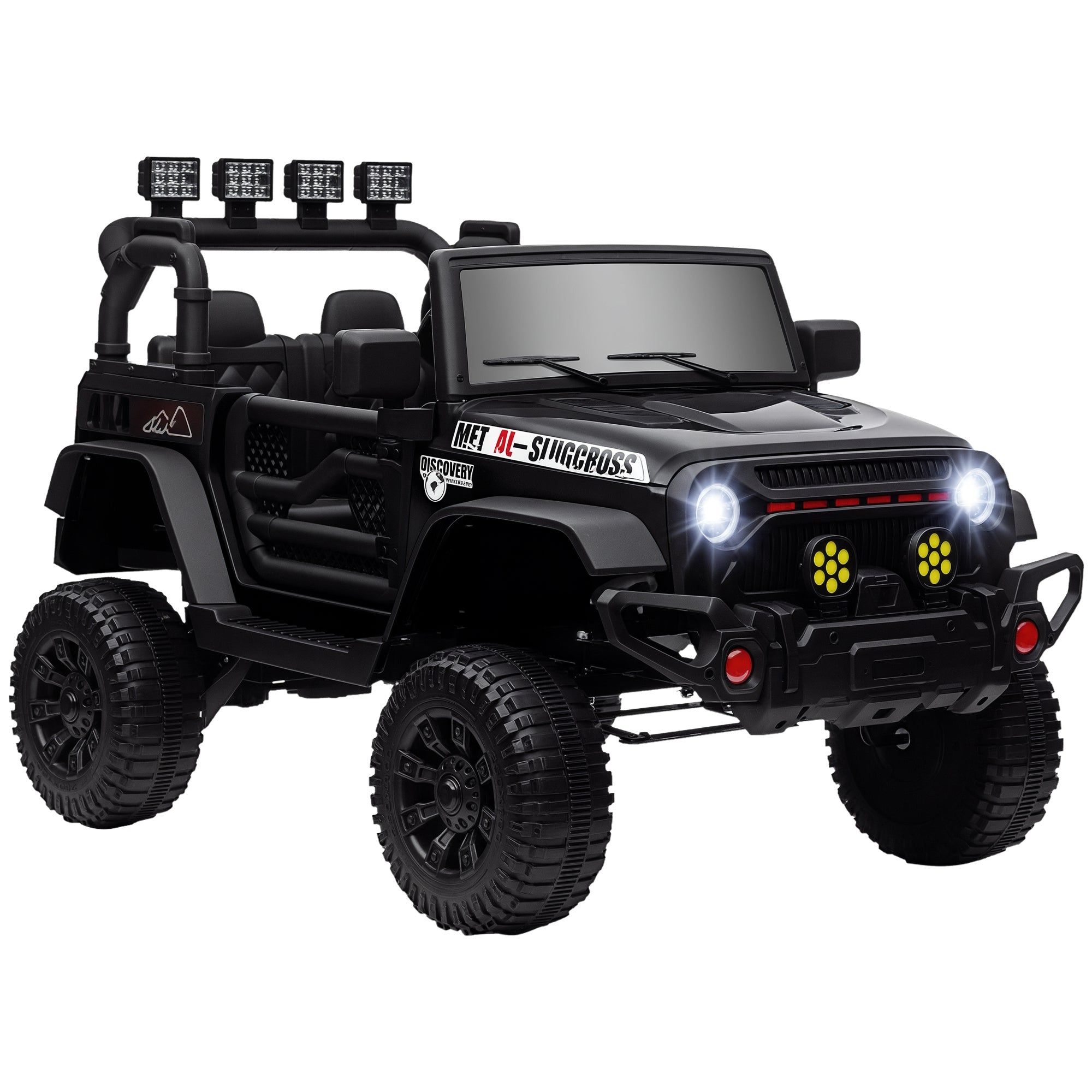 Carro Elétrico Infantil Preto 100x63x65 cm