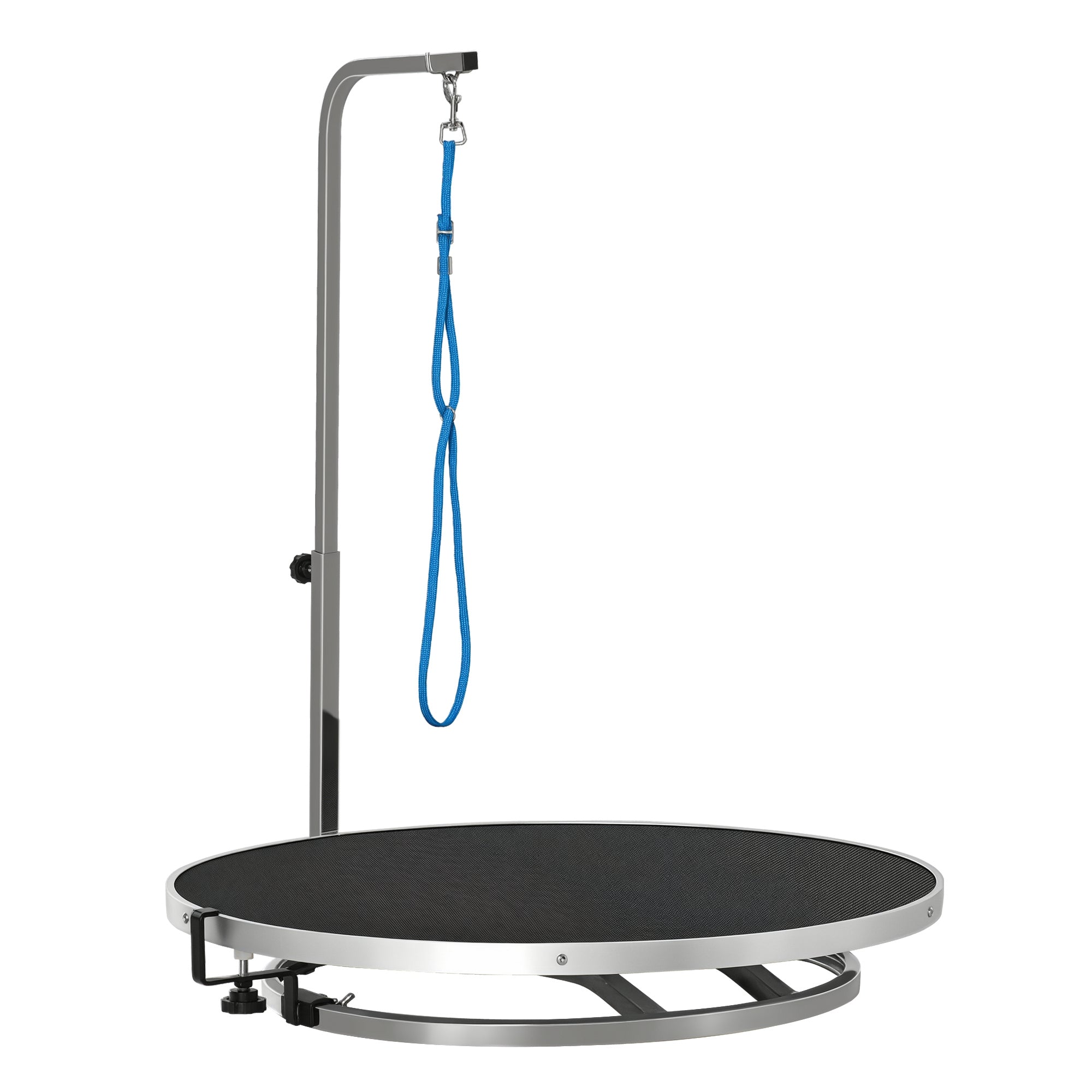 Mesa de Higiene para Animais de Estimação Ø65x10cm Preto